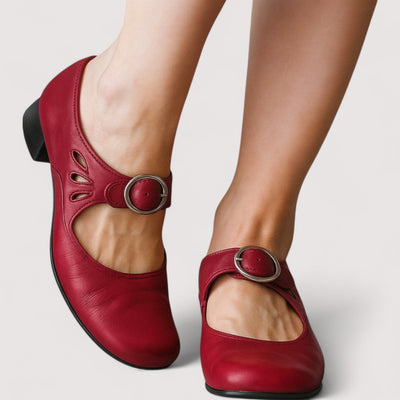 Clara | Elegante scollatura in ecopelle per un look raffinato