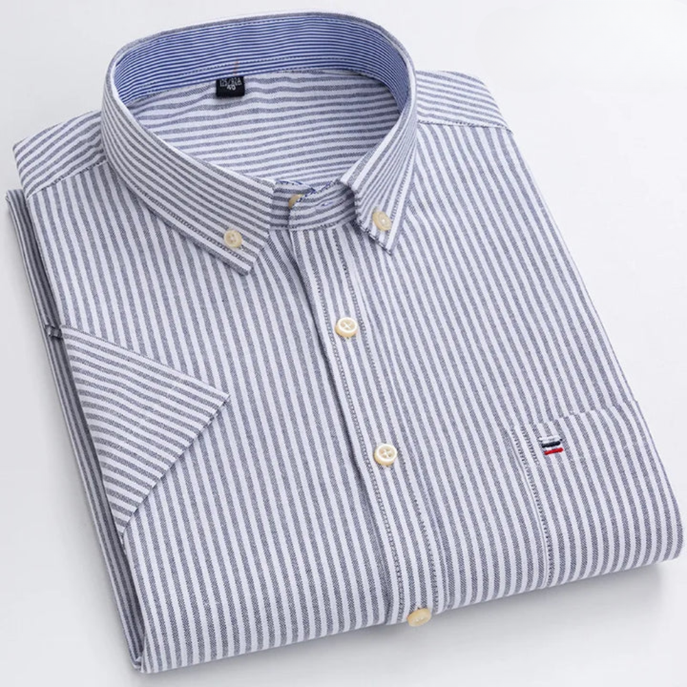 Arvani - Camicia Elegante in Cotone per uno Stile Sofisticato
