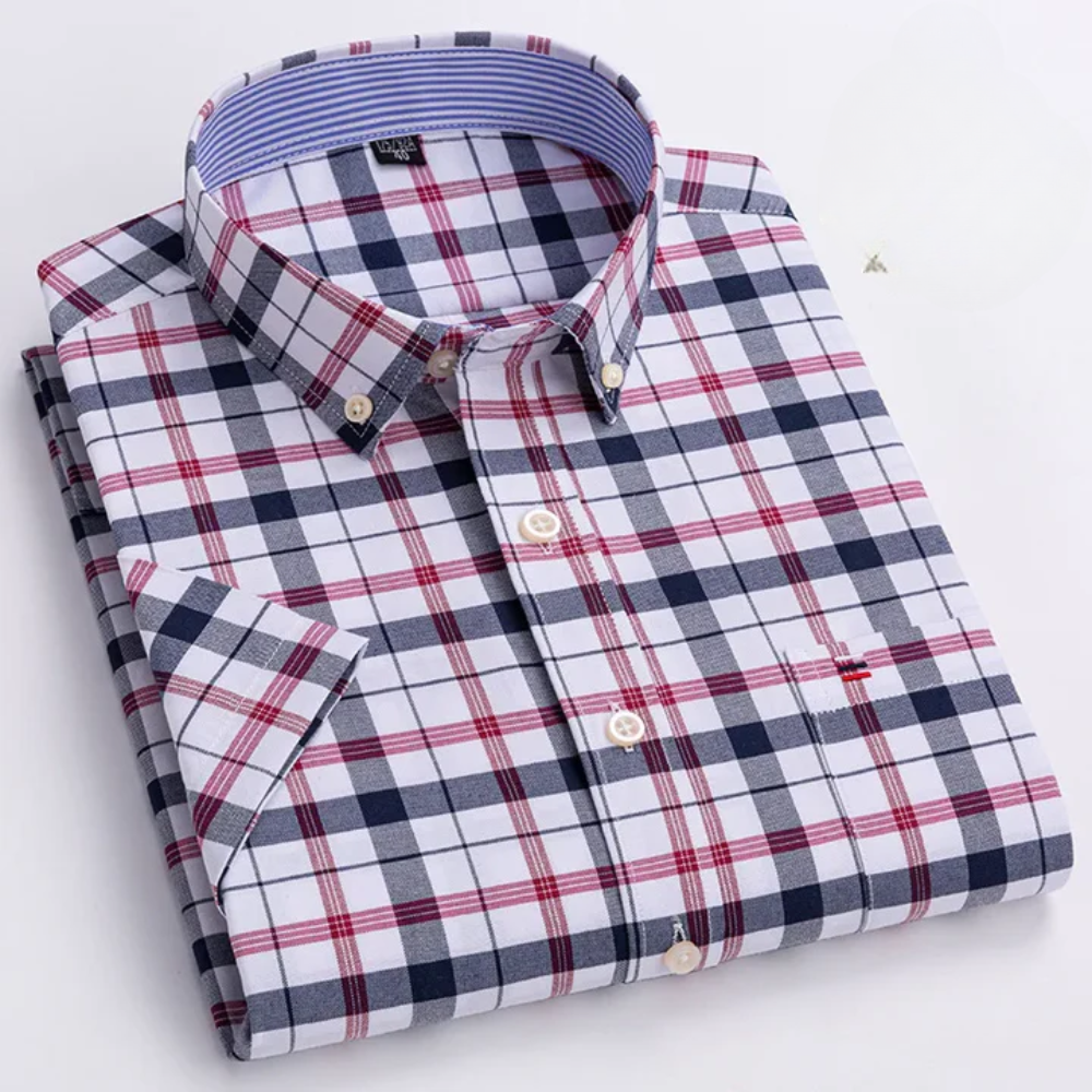 Arvani - Camicia Elegante in Cotone per uno Stile Sofisticato
