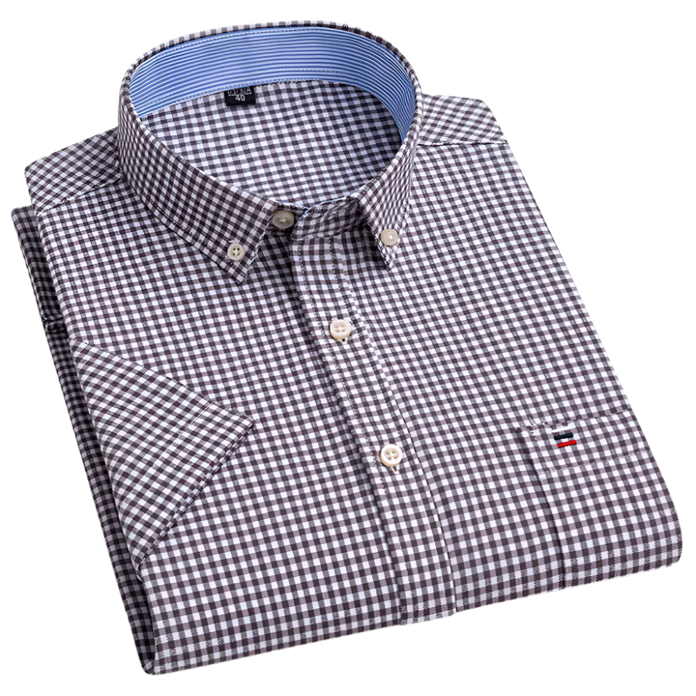 Arvani - Camicia Elegante in Cotone per uno Stile Sofisticato