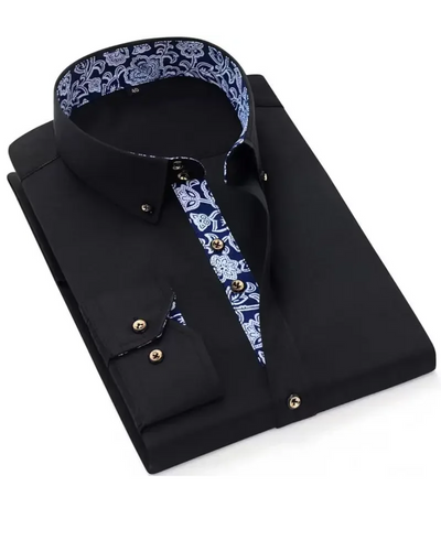 Arvani - Camicia Classica Elegante in Morbido Cotone per uno Stile Impeccabile