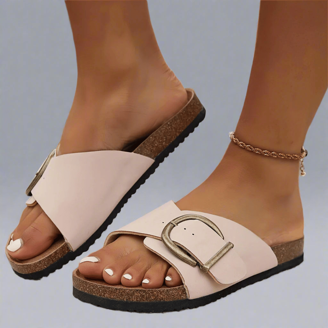 ALDA™ | Elegante Sandalo con Fibbia Largo per uno Stile Unico