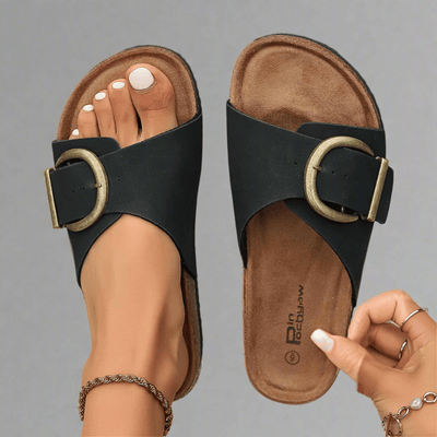 ALDA™ | Elegante Sandalo con Fibbia Largo per uno Stile Unico