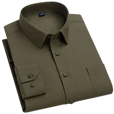 Camicia di lusso elegante Arvani in morbido cotone