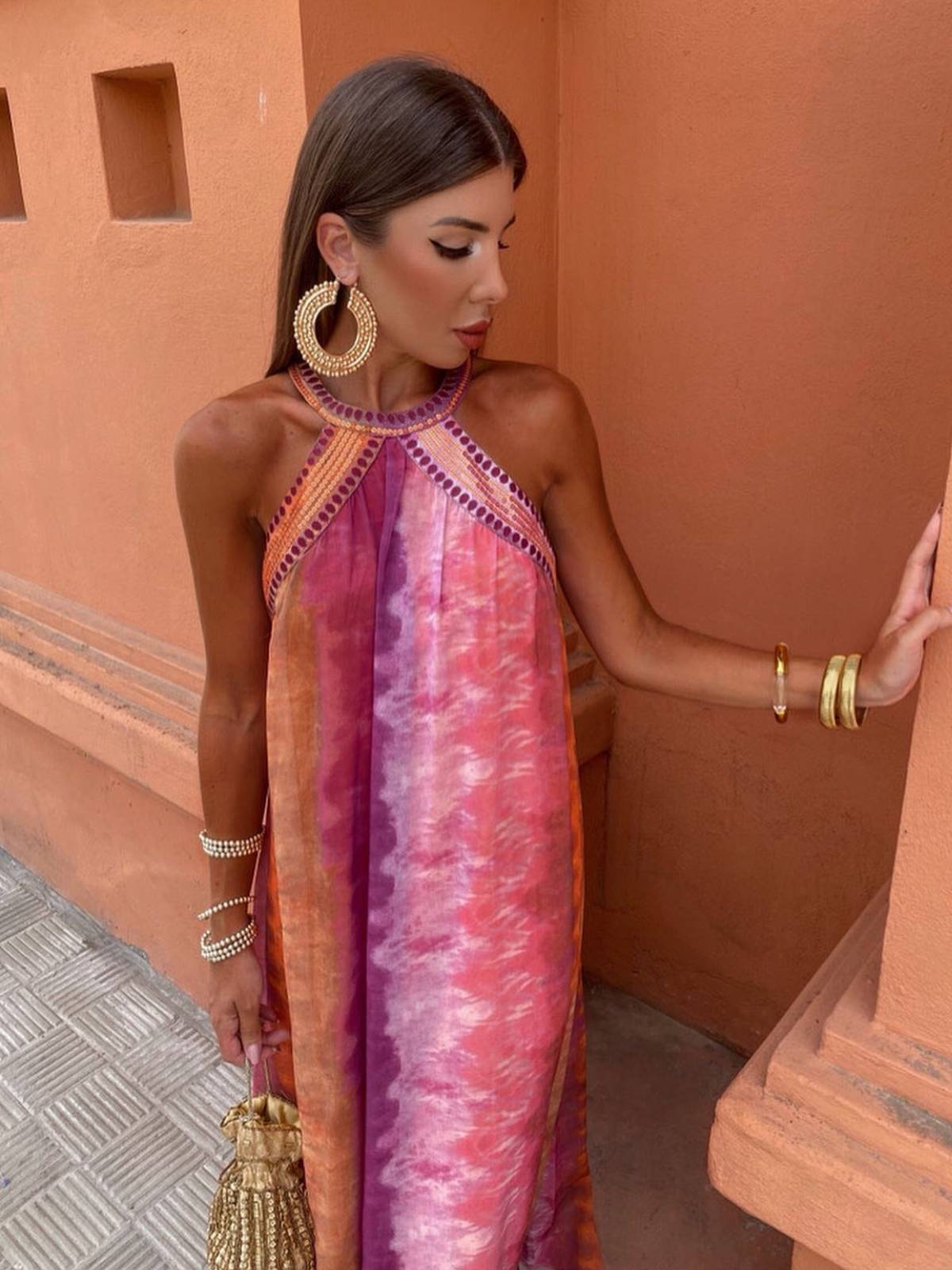 Luciana™ | Elegante Abito Estivo Sfumato per un Look Fresco e alla Moda