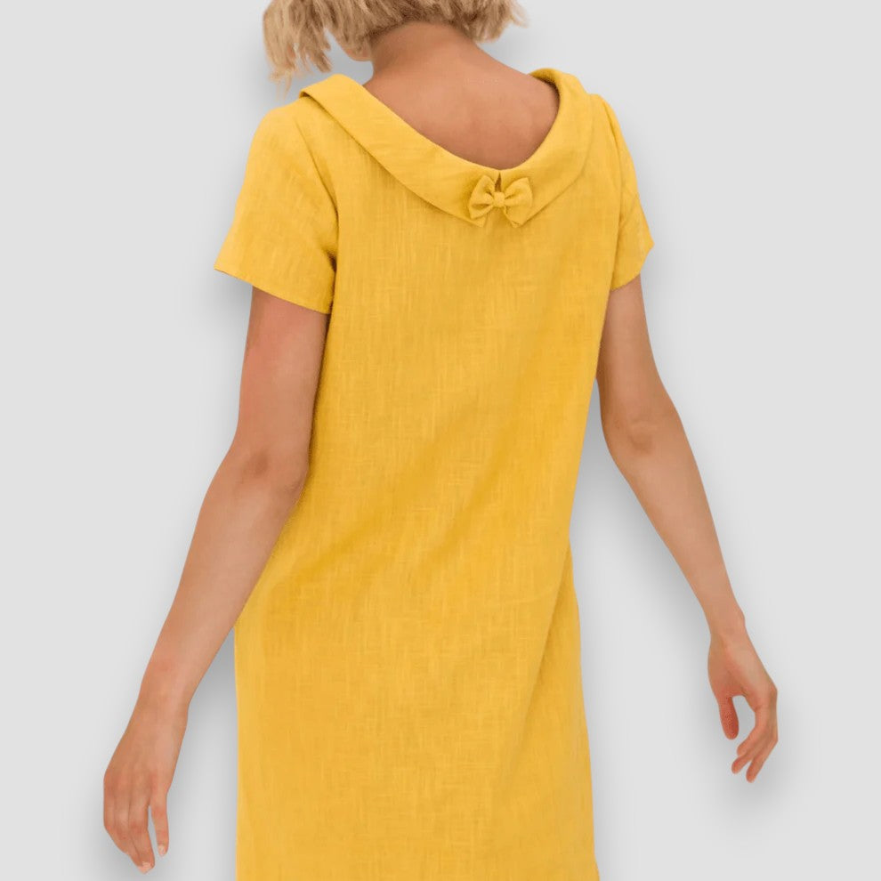 Elegante Abito Viola per Occasioni Speciali