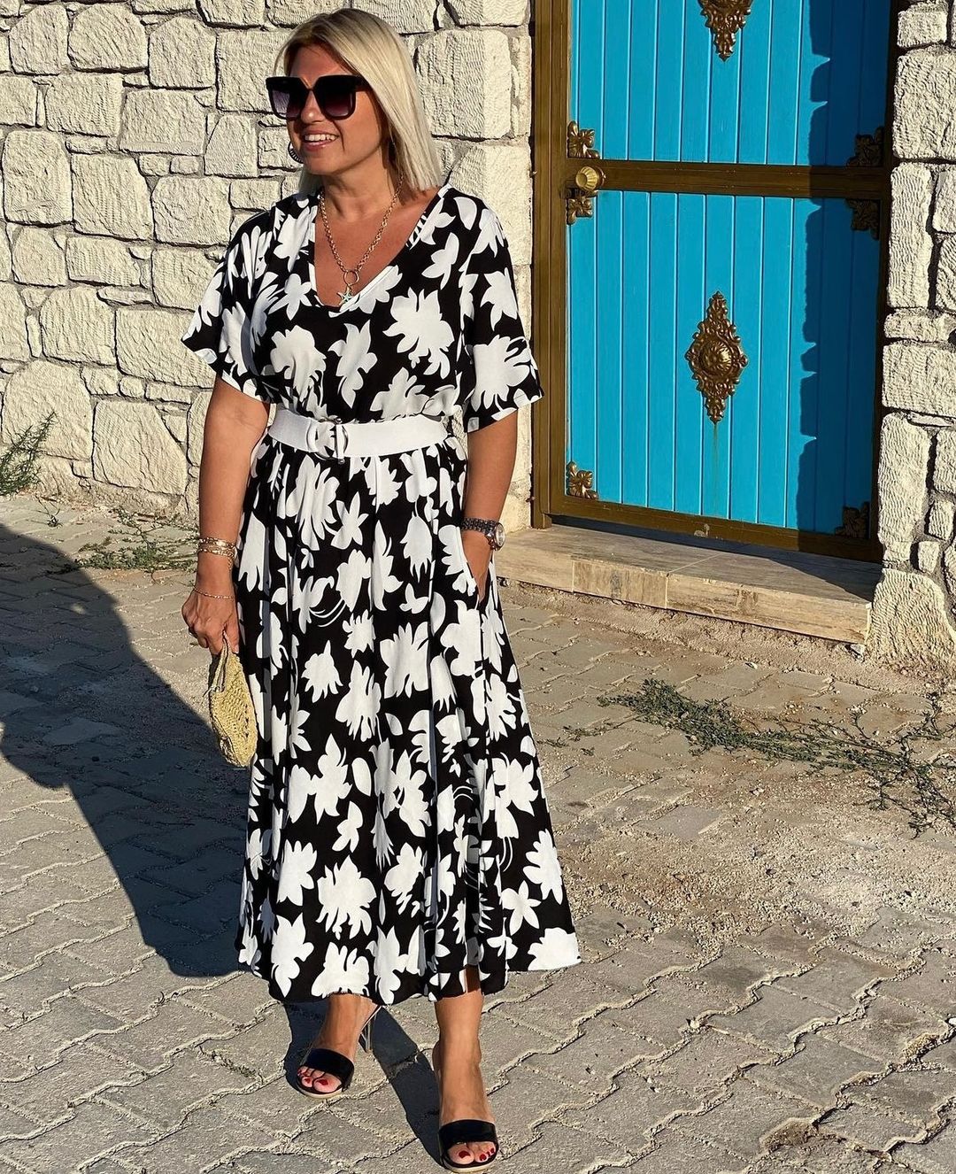 CAMILIA | Vestito Elegante con Copertura per la Pancia per un Look Raffinato e Confortevole