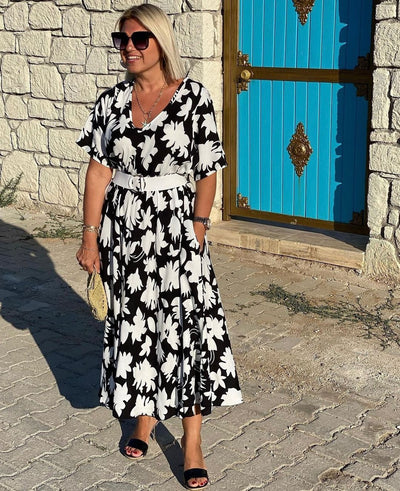 CAMILIA | Vestito Elegante con Copertura per la Pancia per un Look Raffinato e Confortevole