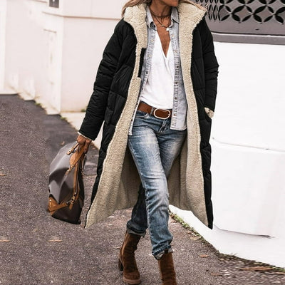 Manuela | Cappotto lungo imbottito invernale