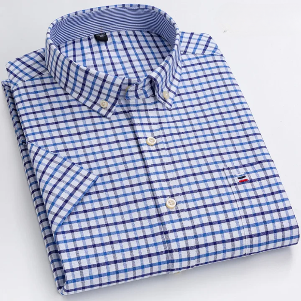Arvani - Camicia Elegante in Cotone per uno Stile Sofisticato