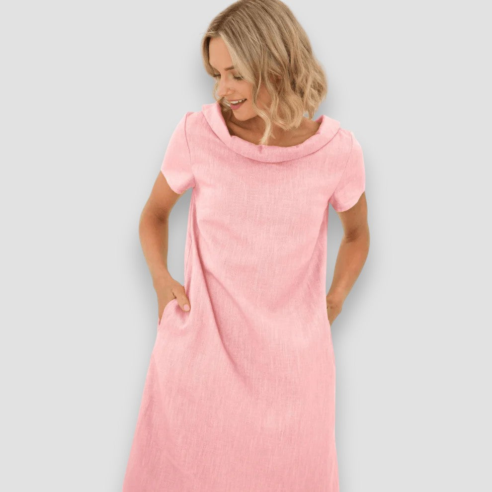 Elegante Abito Viola per Occasioni Speciali