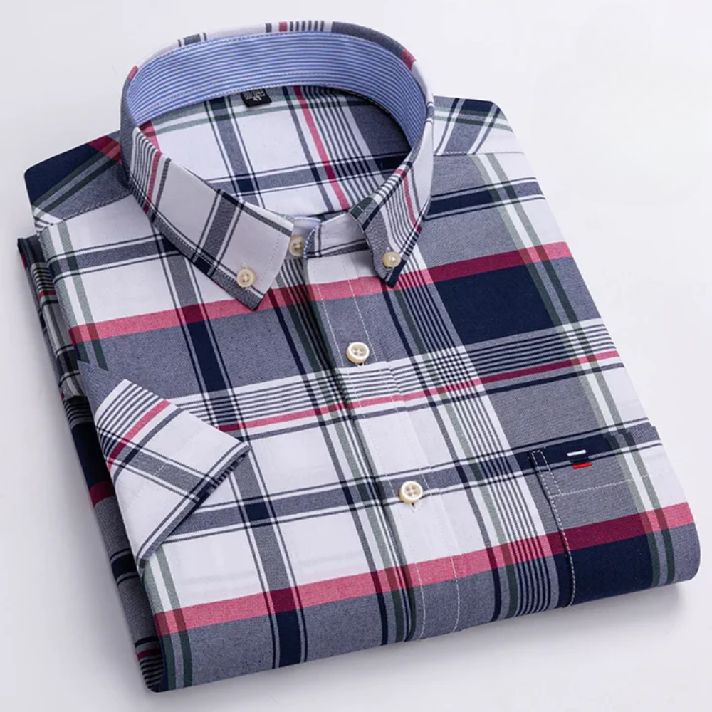 Arvani - Camicia Elegante in Cotone per uno Stile Sofisticato