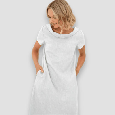 Elegante Abito Viola per Occasioni Speciali