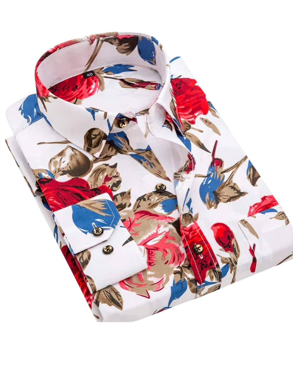 Arvani - Elegante camicia con raffinata stampa nautica per un look irresistibile