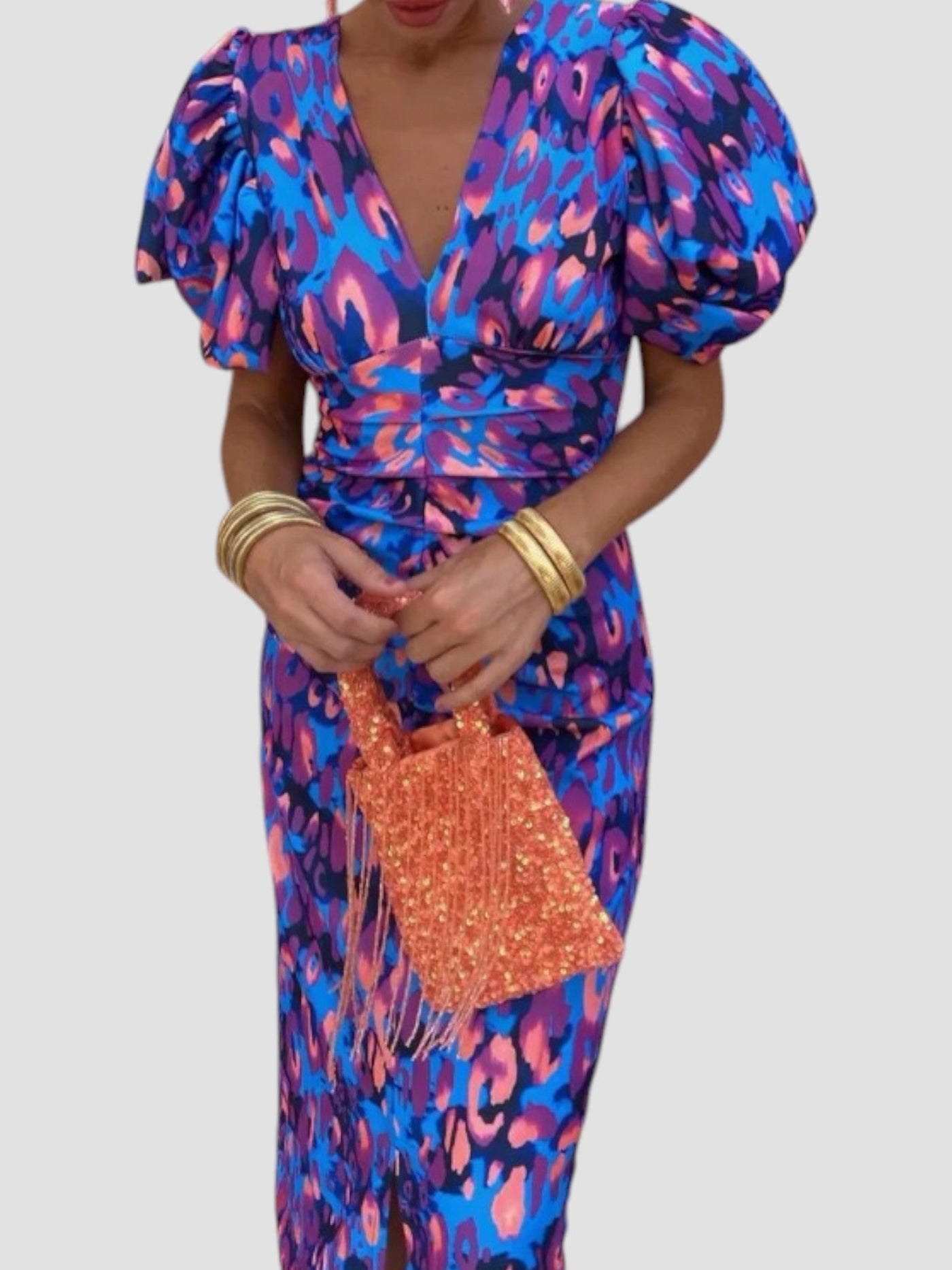 Donatella | Elegant Evening Dress with Fashionable Details