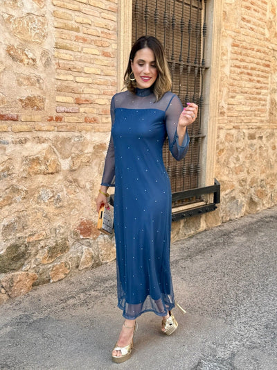 Vestito in Tul Stampato Noa - Eleganza e Stile per Ogni Occasione