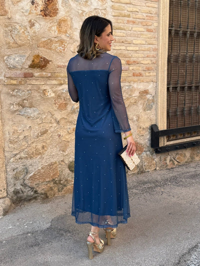 Vestito in Tul Stampato Noa - Eleganza e Stile per Ogni Occasione