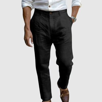 Pantaloni Eleganti in Lino Saint-Tropez