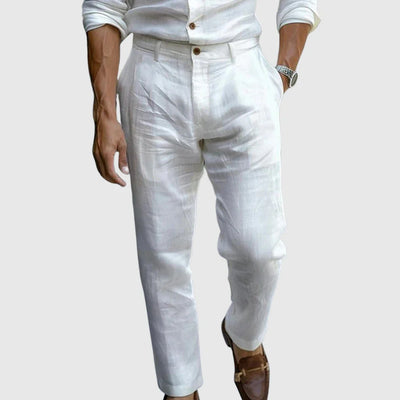 Pantaloni Eleganti in Lino Saint-Tropez