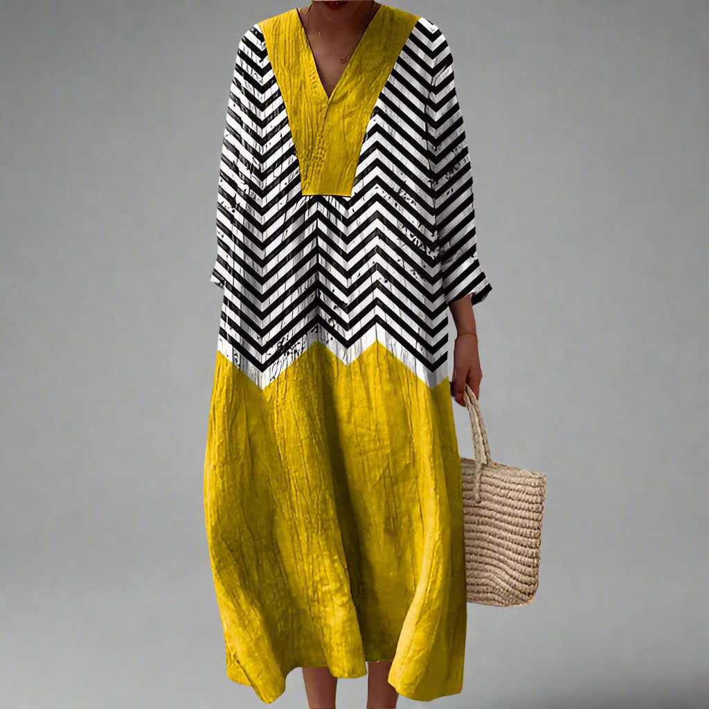 Laara™ | Vestito geometrico elegante e alla moda