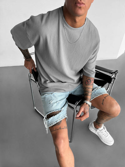 T-shirt Oversize in Corduroy