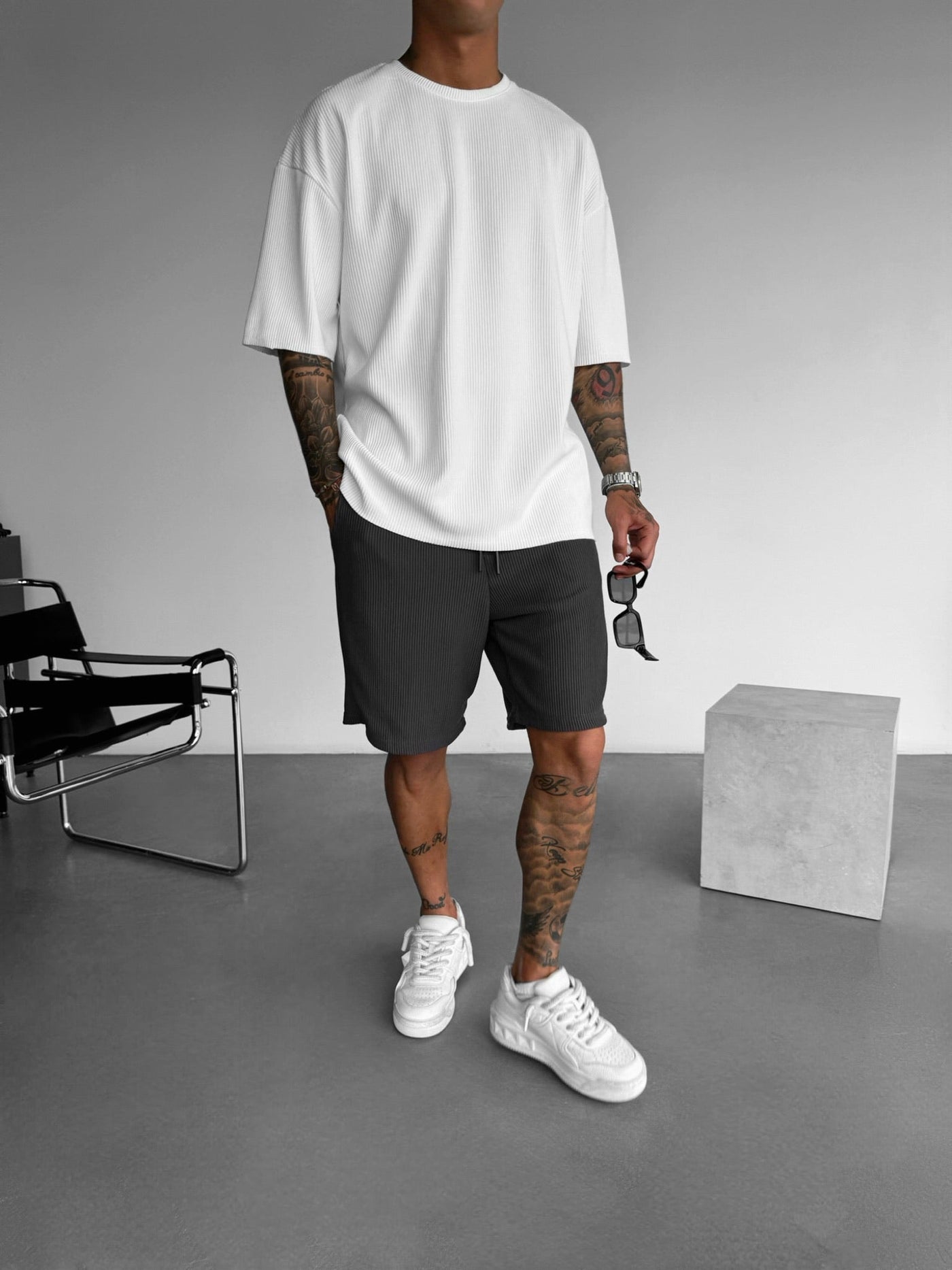 T-shirt Oversize in Corduroy