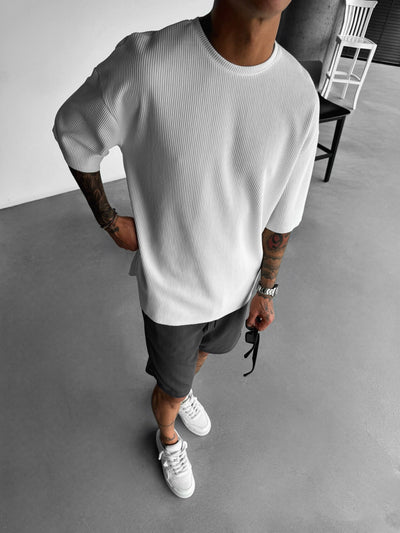 T-shirt Oversize in Corduroy
