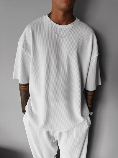 T-shirt Oversize in Corduroy