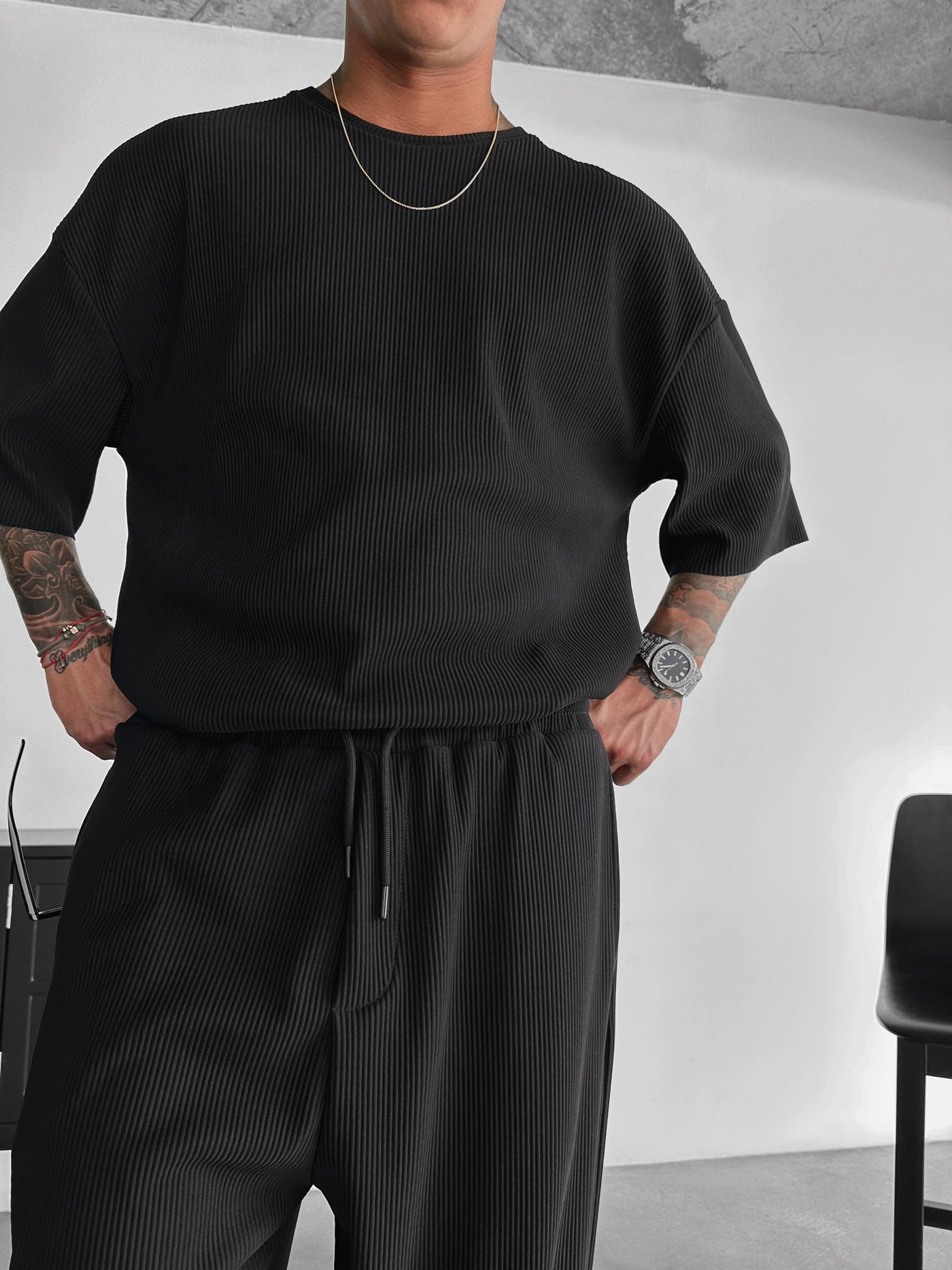 T-shirt Oversize in Corduroy