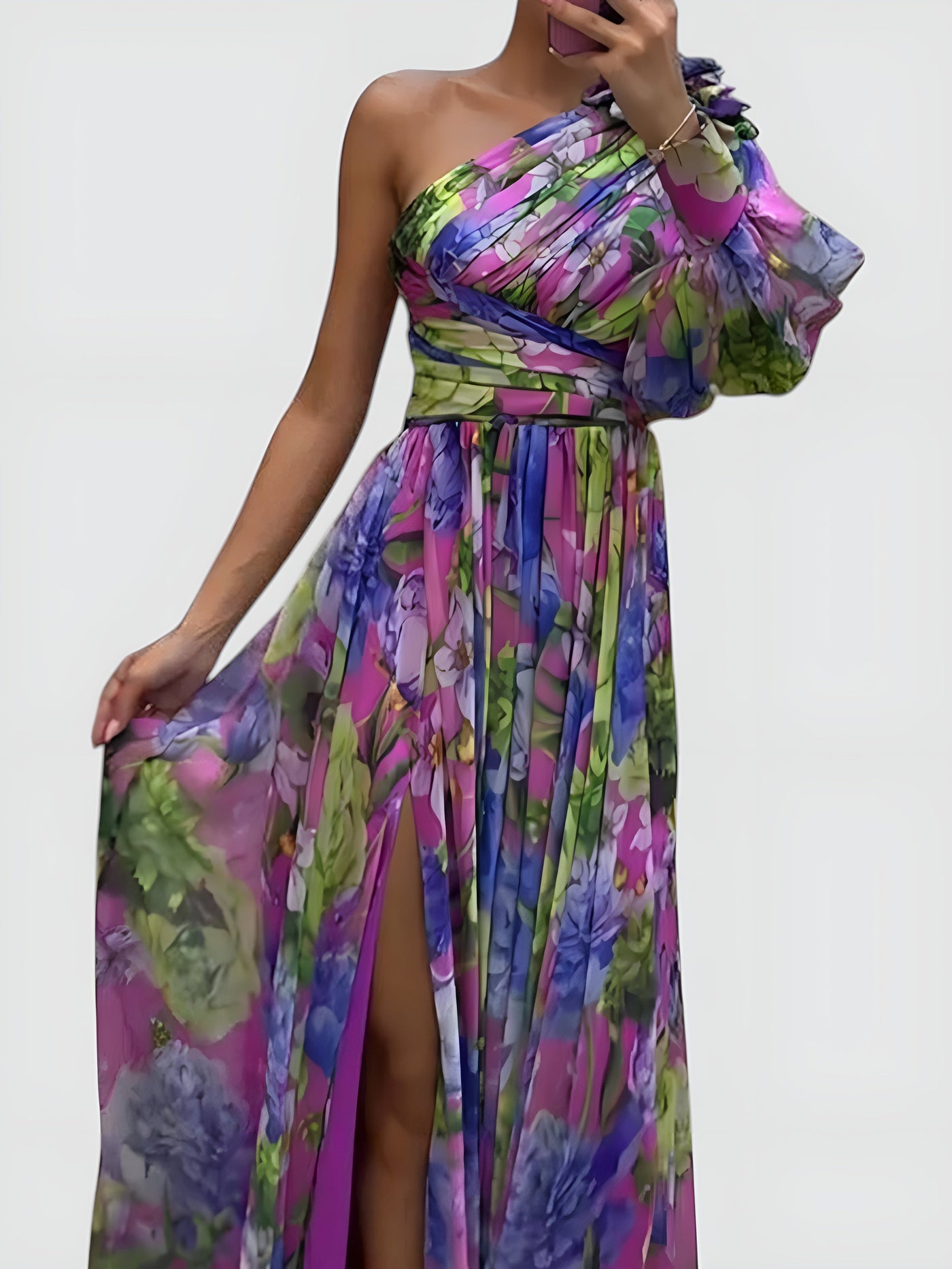 Abito elegante lilla per ogni occasione