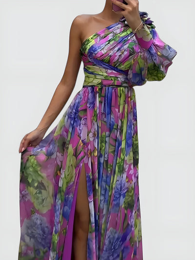 Abito elegante lilla per ogni occasione