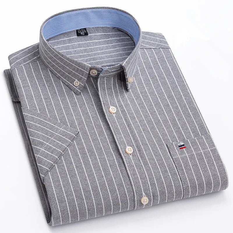 Arvani - Camicia da Uomo in Cotone di Eleganza Raffinata