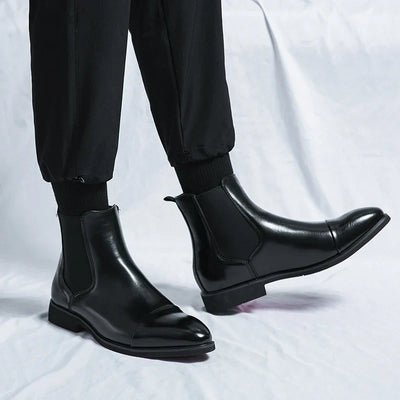 Damien™ | Eleganti Stivaletti Chelsea in Pelle di alta qualità