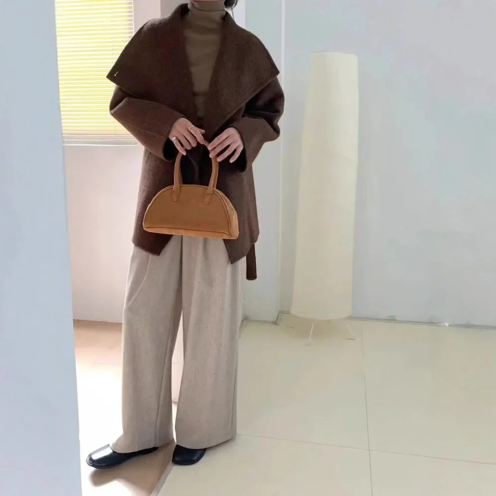 Marisa | Cappotto moderno in lana pregiata