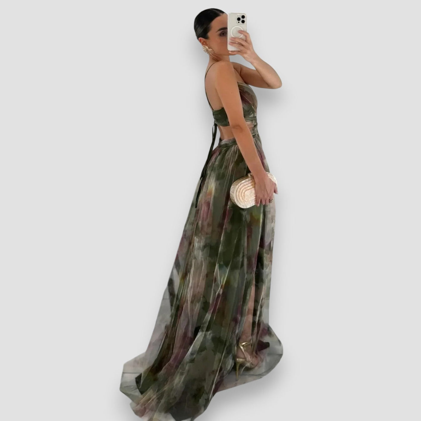 Elegante abito di Adele per un look insuperabile