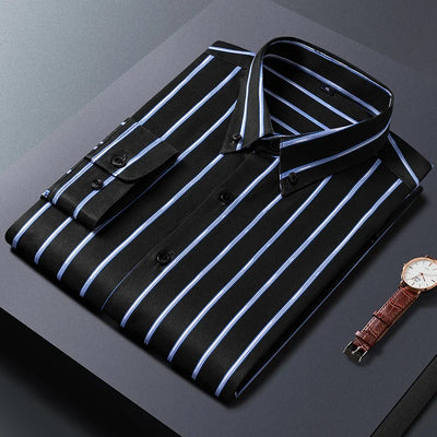 Arvani - Camicia da uomo elegante a righe per un look sofisticato
