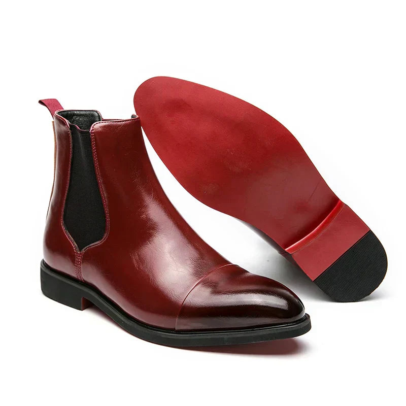 Damien™ | Eleganti Stivaletti Chelsea in Pelle di alta qualità