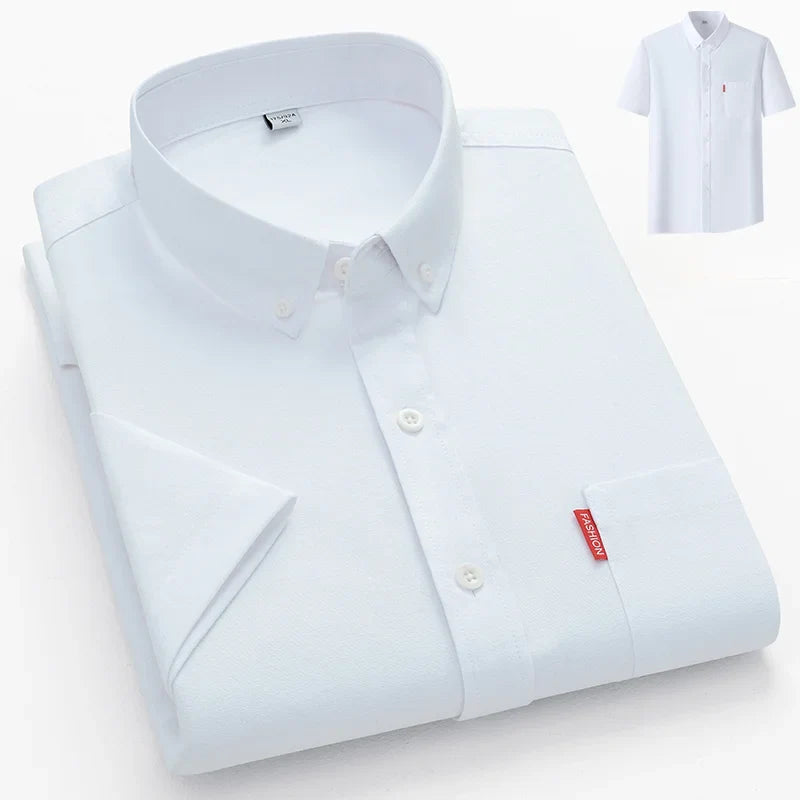 Arvani - Elegante camicia estiva in morbido cotone per un look fresco e raffinato