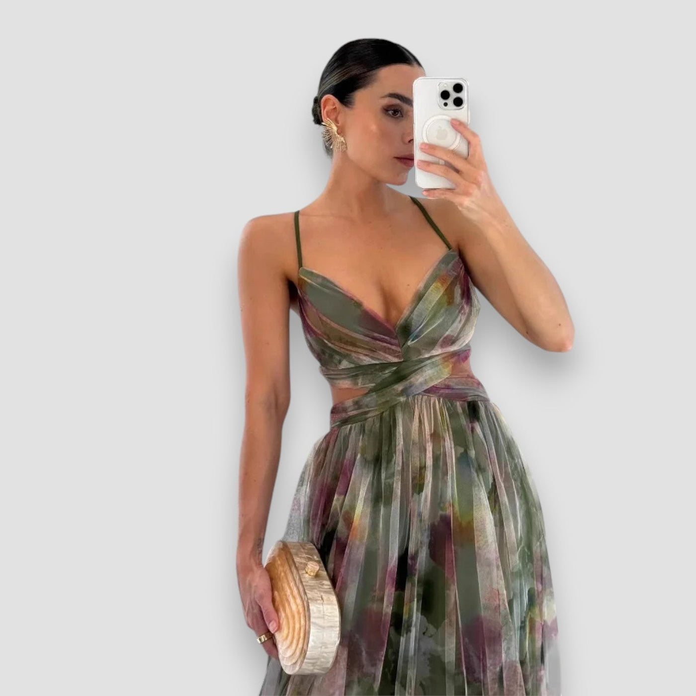 Elegante abito di Adele per un look insuperabile