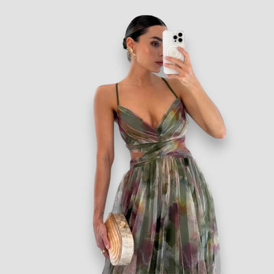 Elegante abito di Adele per un look insuperabile