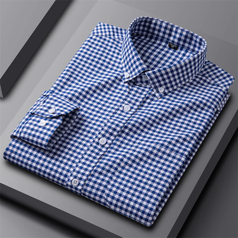 Arvani - Camicia Oxford da Uomo Elegante per uno Stile Raffinato