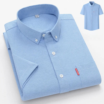 Arvani - Elegante camicia estiva in morbido cotone per un look fresco e raffinato