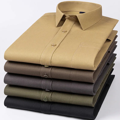 Camicia di lusso elegante Arvani in morbido cotone