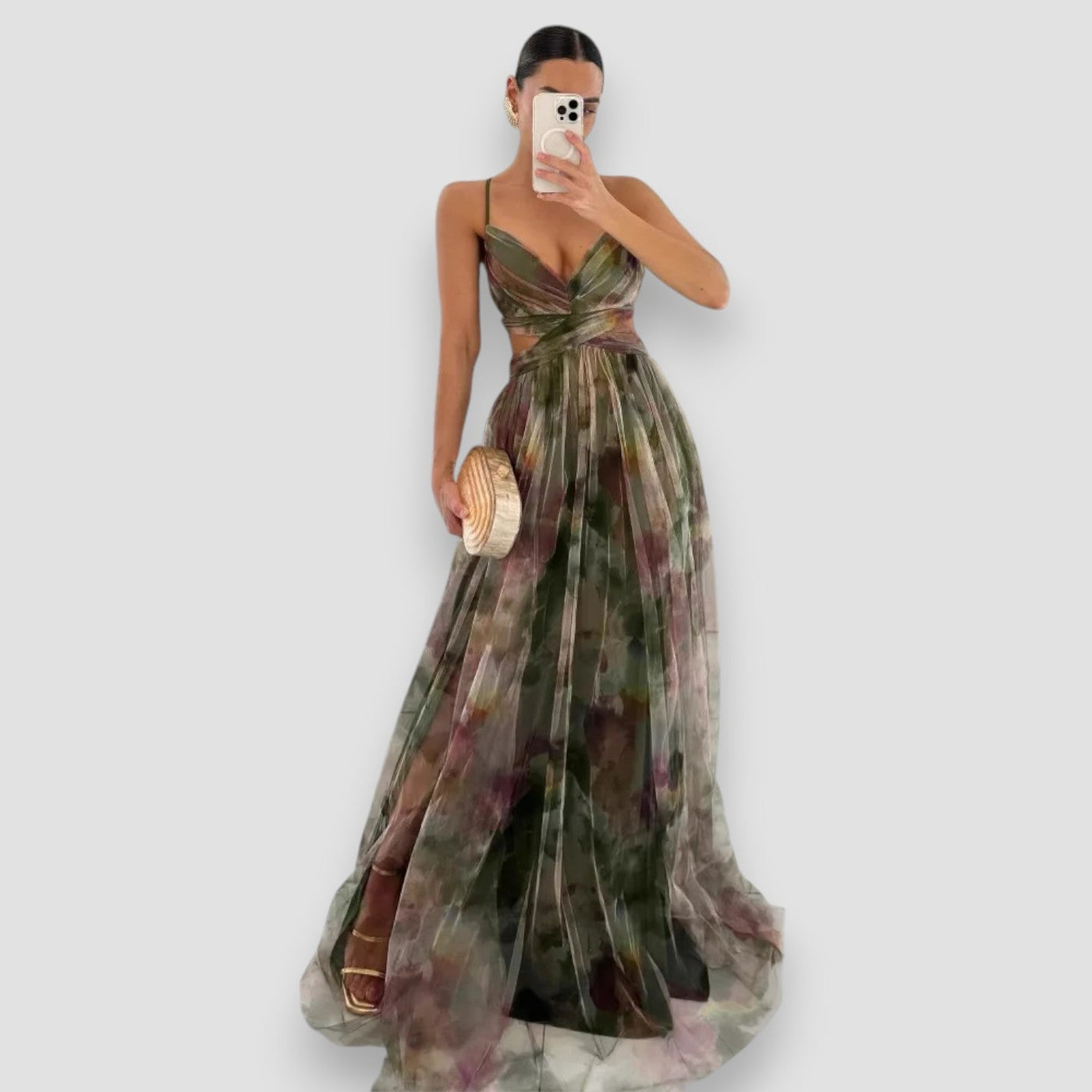 Elegante abito di Adele per un look insuperabile