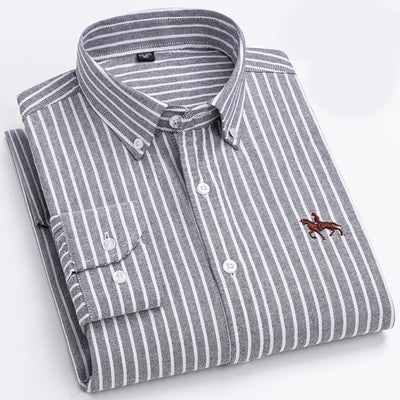 Arvani - Camicia elegante in morbido cotone per uno stile raffinato