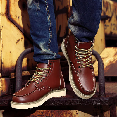 Dustin™ | Stivaletti Invernali Eleganti in Pelle per uno Stile Caldo e Chic