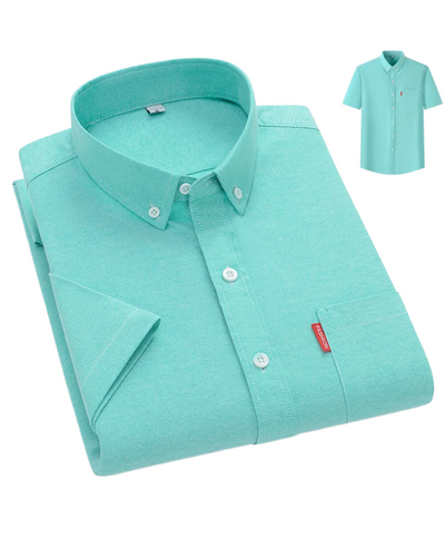 Arvani - Elegante camicia estiva in morbido cotone per un look fresco e raffinato