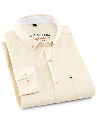 Arvani - Camicia in Lino Saint-Tropez Elegante per uno Stile Fresco e Raffinato