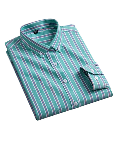 Arvani - Camicia Oxford da Uomo Elegante per uno Stile Raffinato