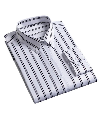 Arvani - Camicia da uomo elegante a righe per un look sofisticato